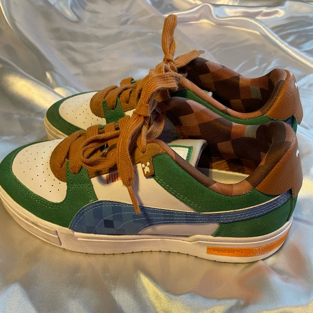 Puma Minecraft Casual fashion shoes size 6.5